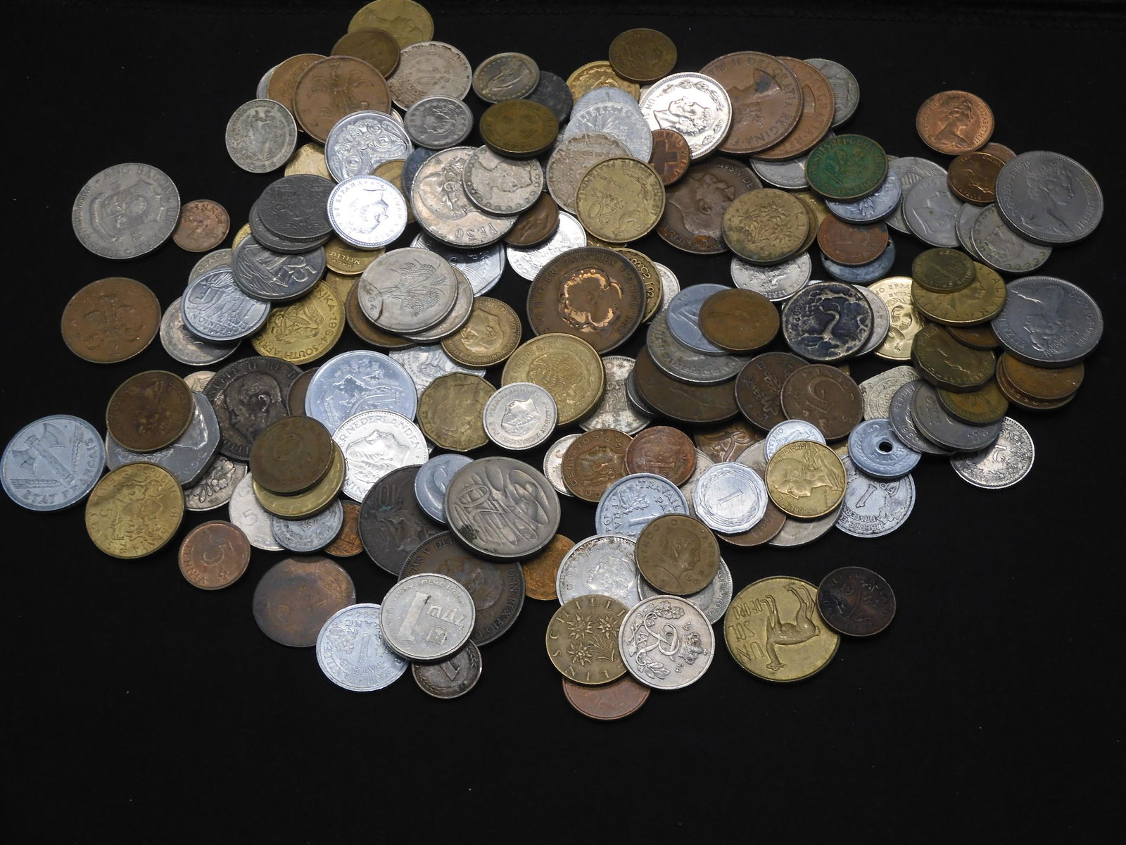 1.6 Lbs. World Coins - Various Countries (1 of 6)