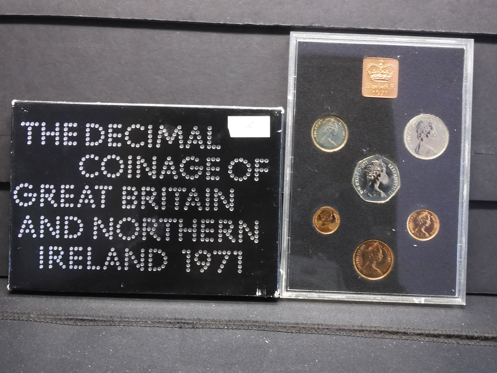 1971 Great Britain & Northern Ireland 6 Coin Set - (1 of 5)