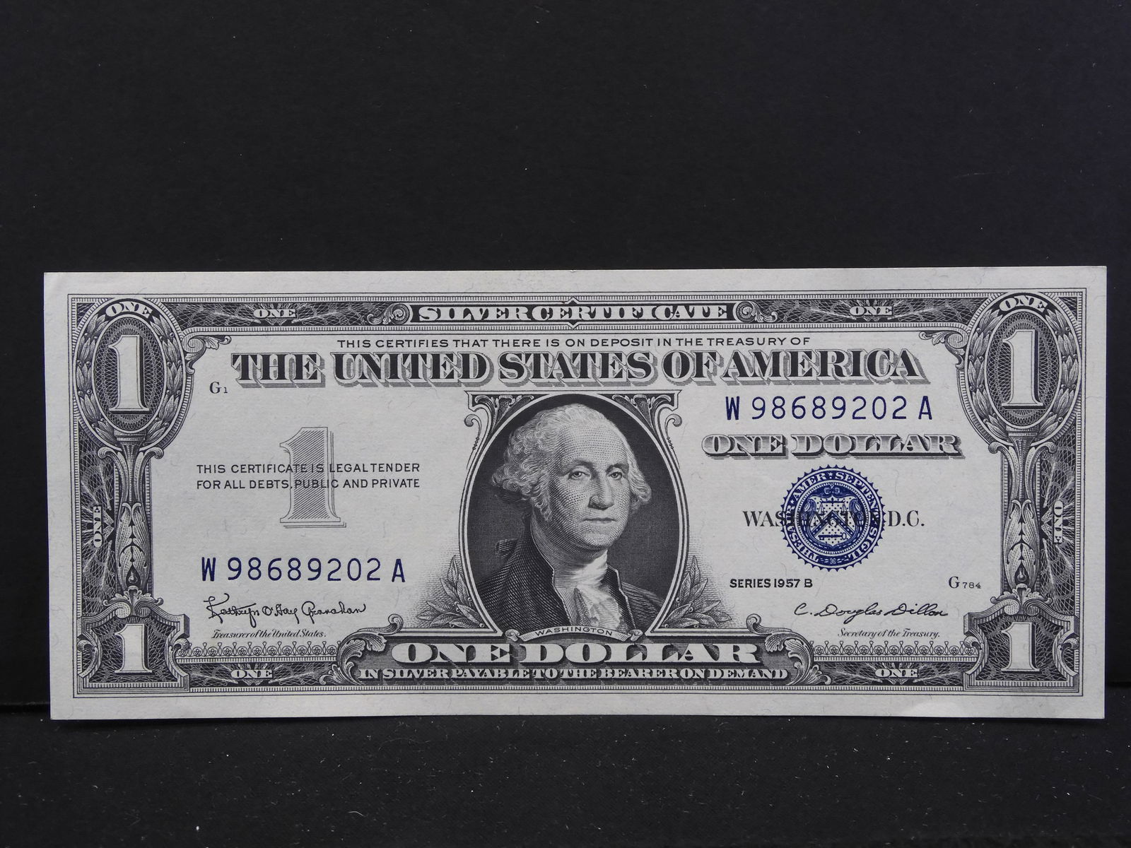1957-B U.S. $1.00 Silver Certificate Note - Nice (1 of 3)