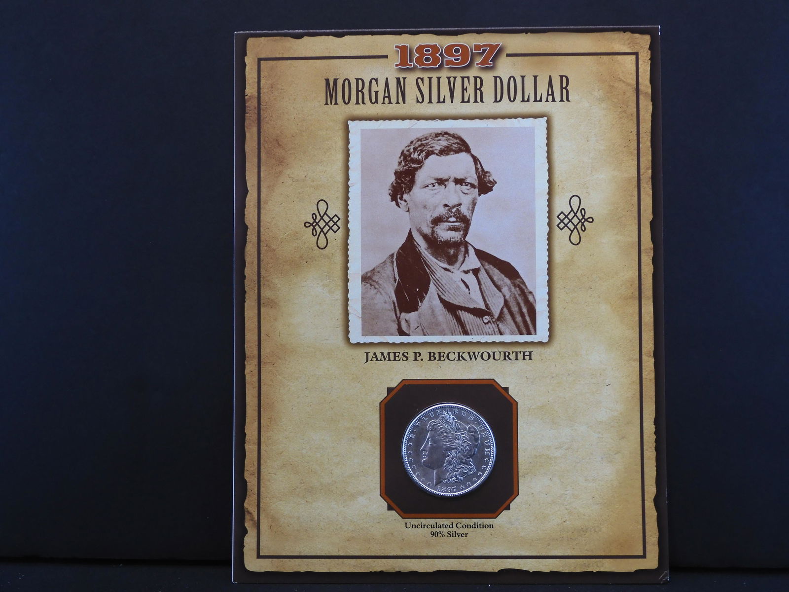 1897 Morgan Silver Dollar w/ Historic Filled Sheet (1 of 5)