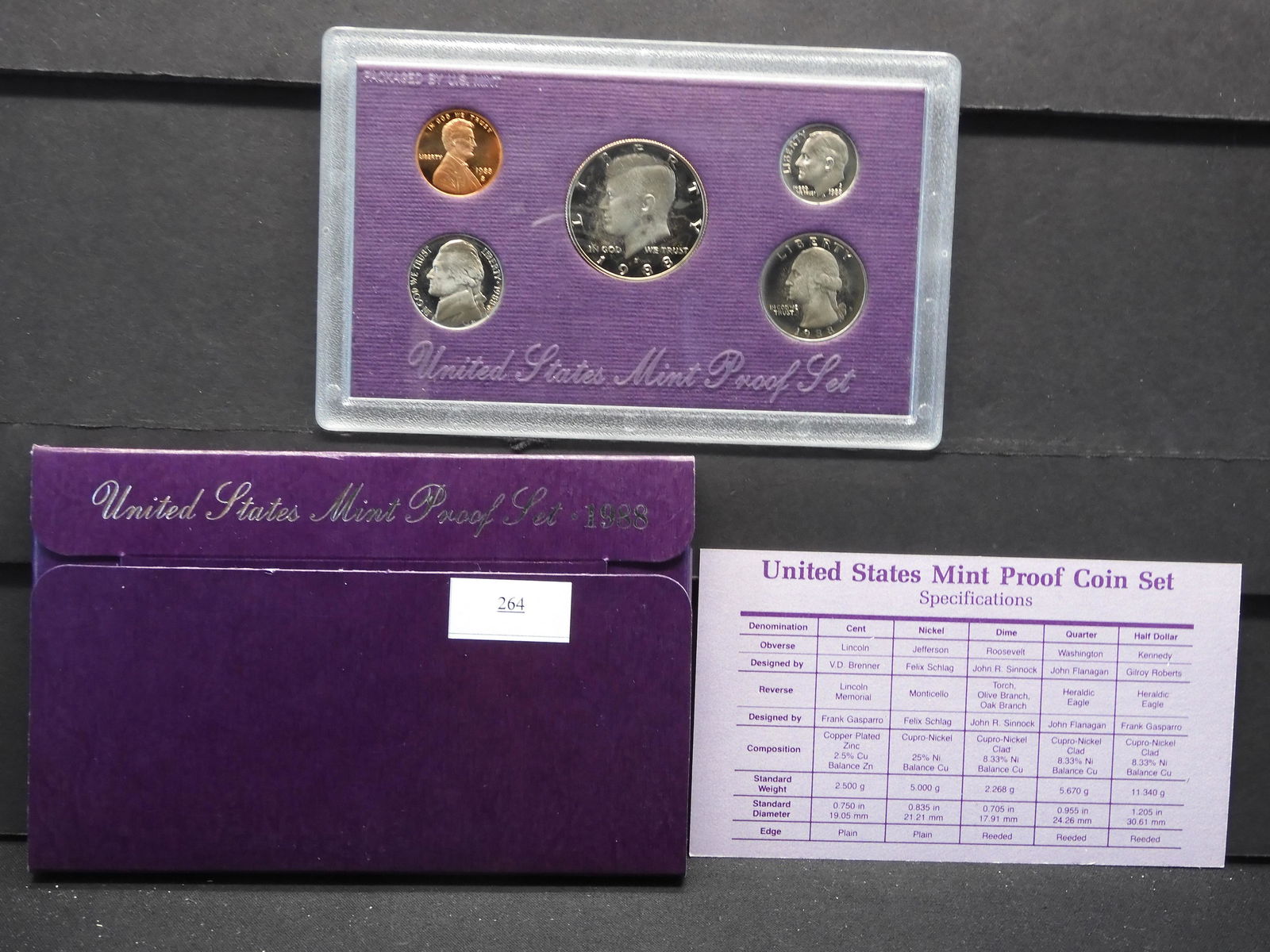 1988 U.S. Proof Set OGP (1 of 4)