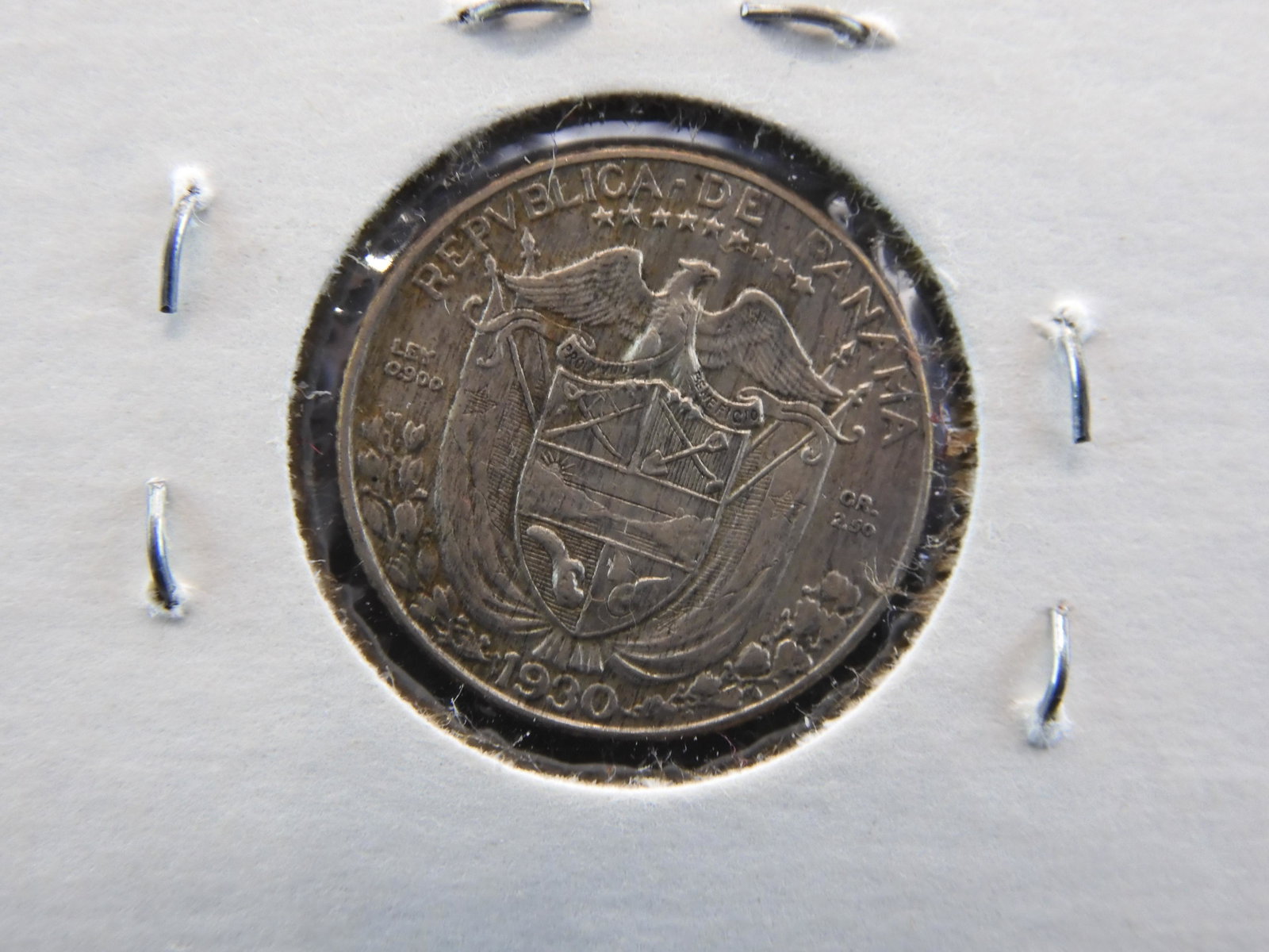 1930 Panama 1/10 Balboa High Grade: 1930 Panama 1/10 Balboa High Grade
