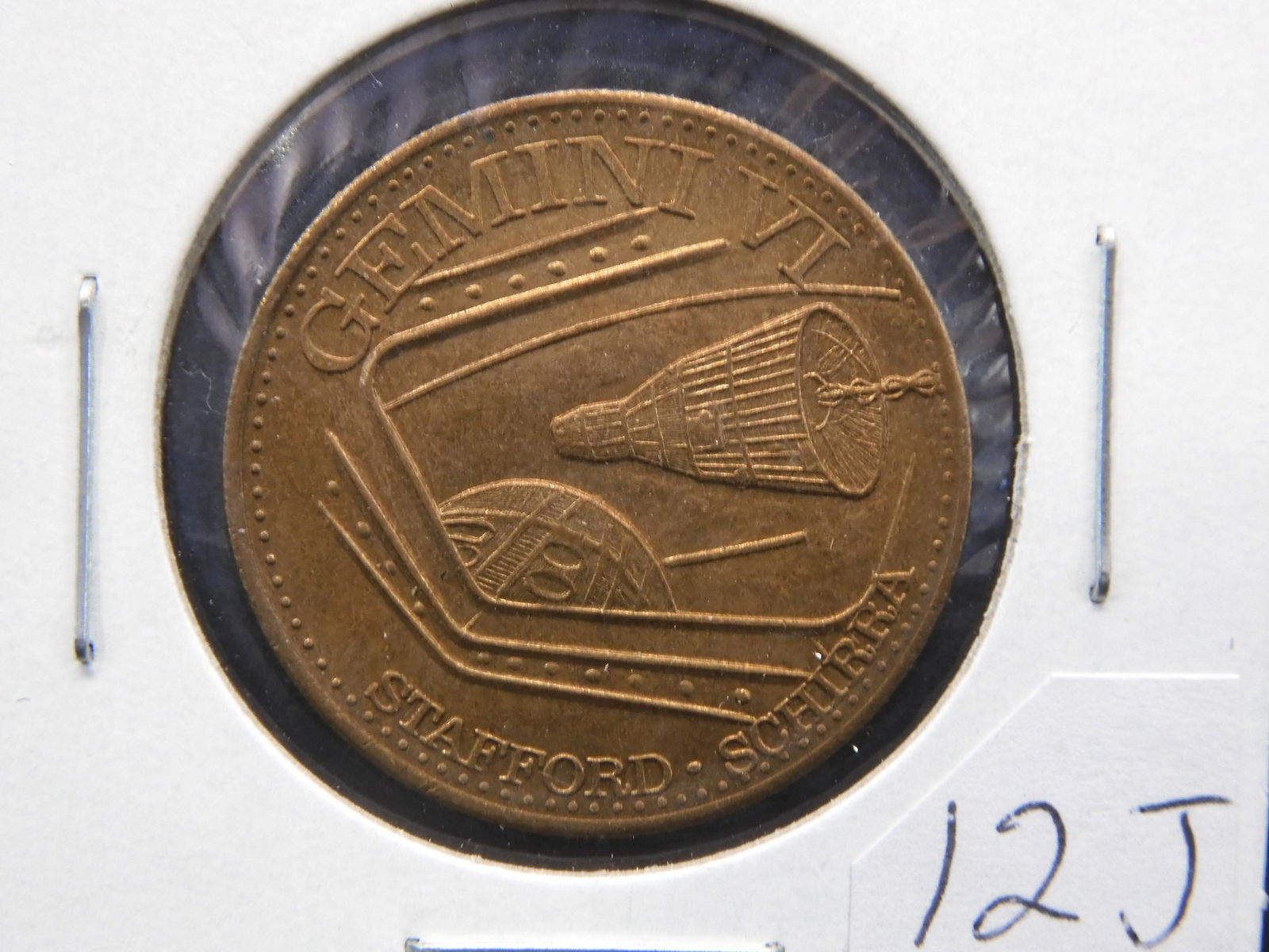 1965 Gemini VI Bronze Medal (1 of 3)