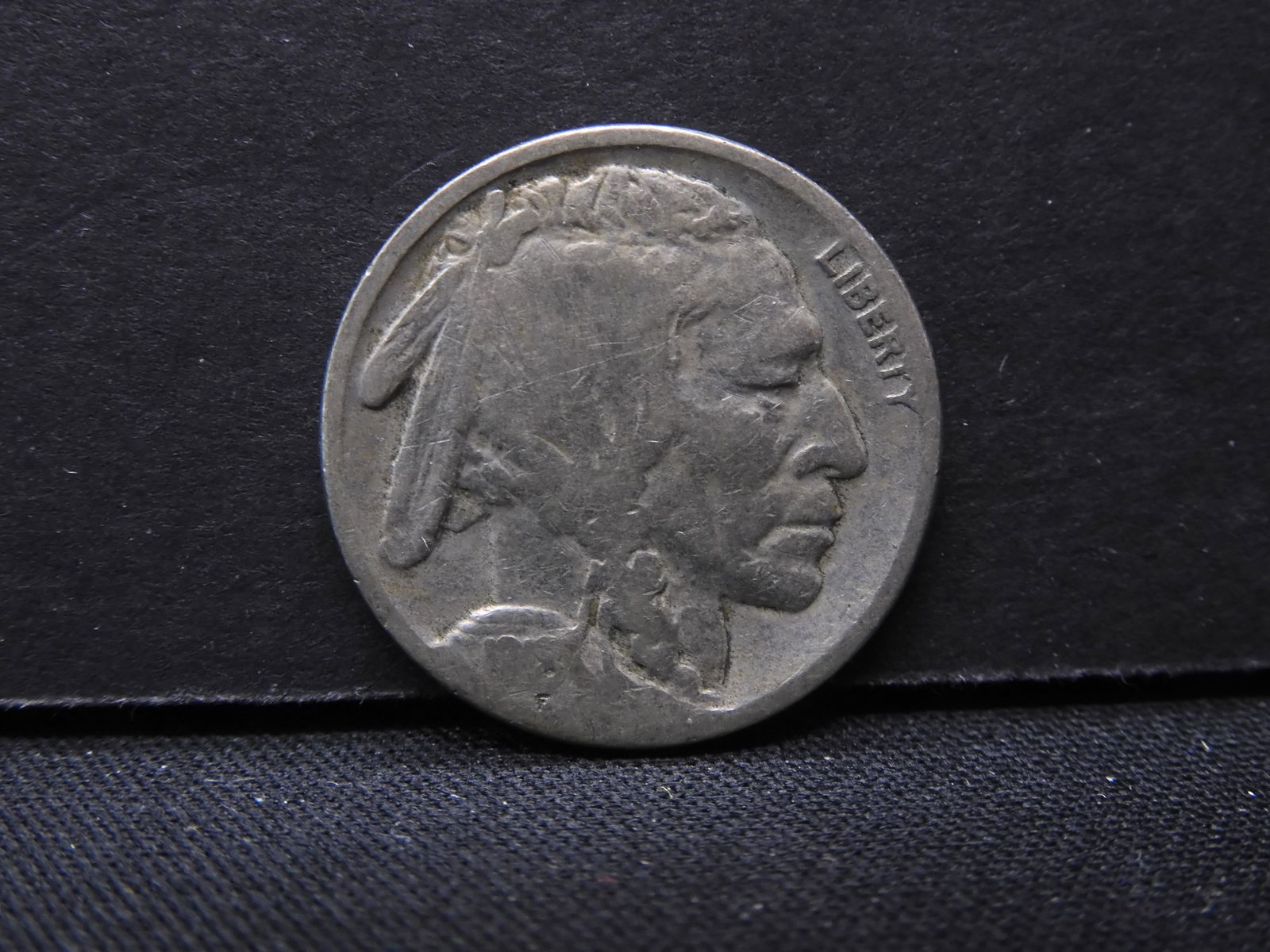 1918-S Semi-Key Date Buffalo Nickel. (1 of 2)