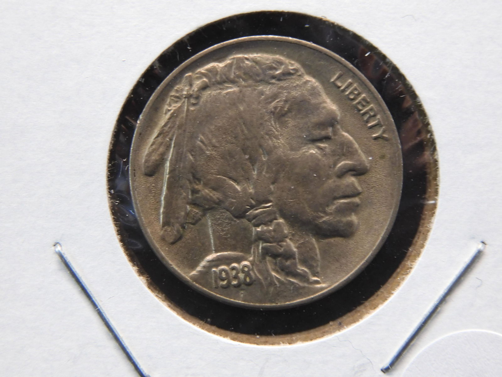 1938-D Buffalo Nickel.  BU. (1 of 2)