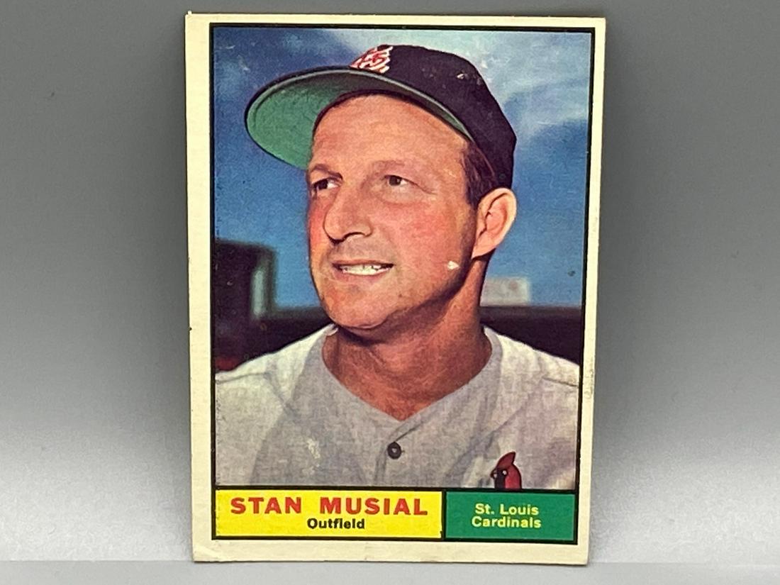 1961 Topps Stan Musial #290 HOF (1 of 2)
