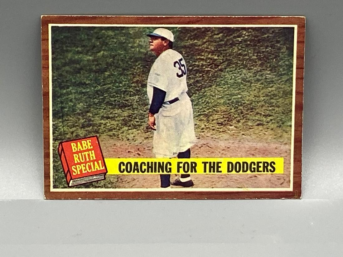 1962 Topps Babe Ruth #142: 1962 Topps Babe Ruth #142