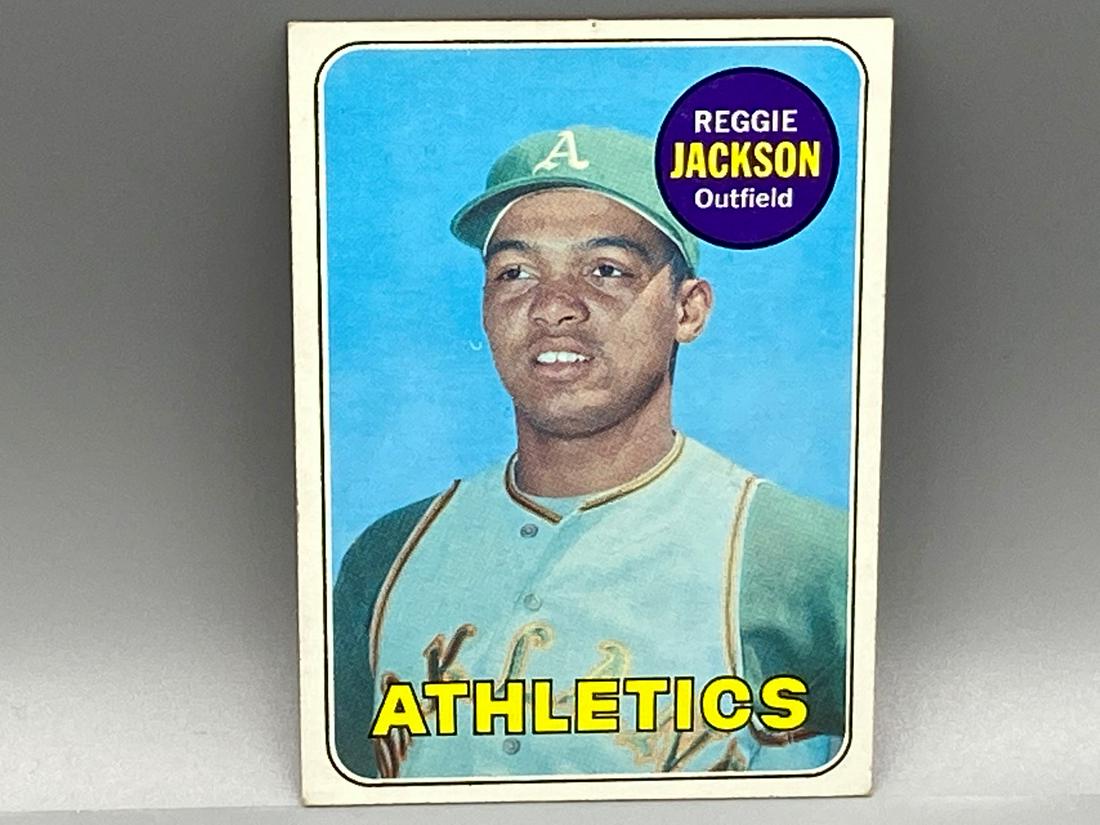 1969 Topps Reggie Jackson #260 Rookie HOF (1 of 3)