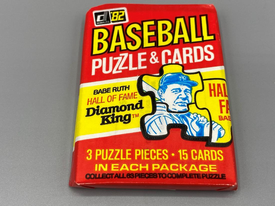 1982 Donruss Wax Pack - Possible Cal Ripken Jr. Rookie: 1982 Donruss Wax Pack - Possible Cal Ripken Jr. Rookie
