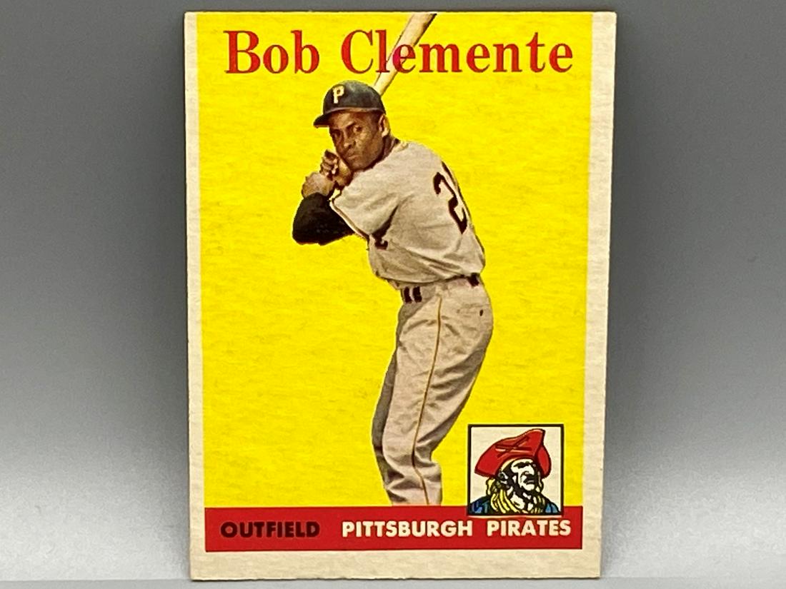 1958 Topps Roberto Clemente #52 HOF (1 of 2)