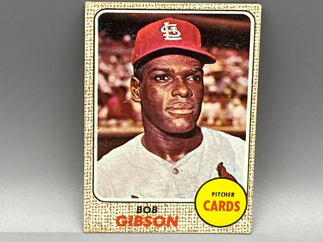 1968 Topps Bob Gibson #100 HOF (1 of 2)
