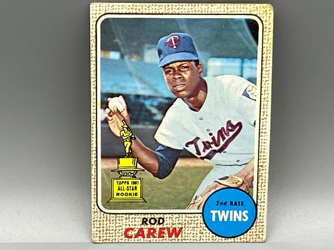 1968 Topps Rod Carew #80 HOF (1 of 2)