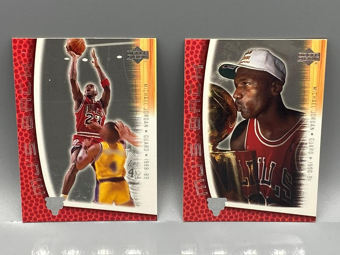 2001-2002 Upper Deck Michael Jordan Cards MJ-15, MJ-24 (1 of 2)