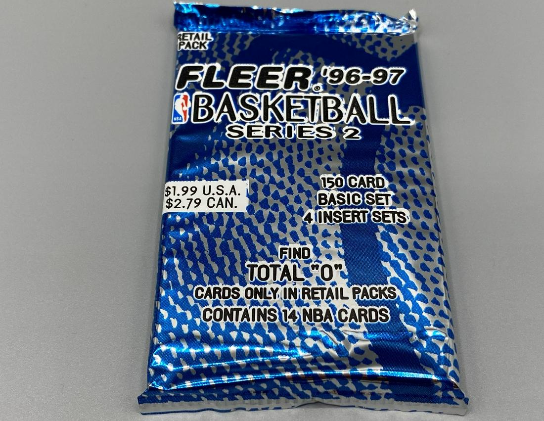 1996-97 Fleer Basketball Wax Pack Series 2 - Possible: 1996-97 Fleer Basketball Wax Pack Series 2 - Possible Kobe Bryant Rookie