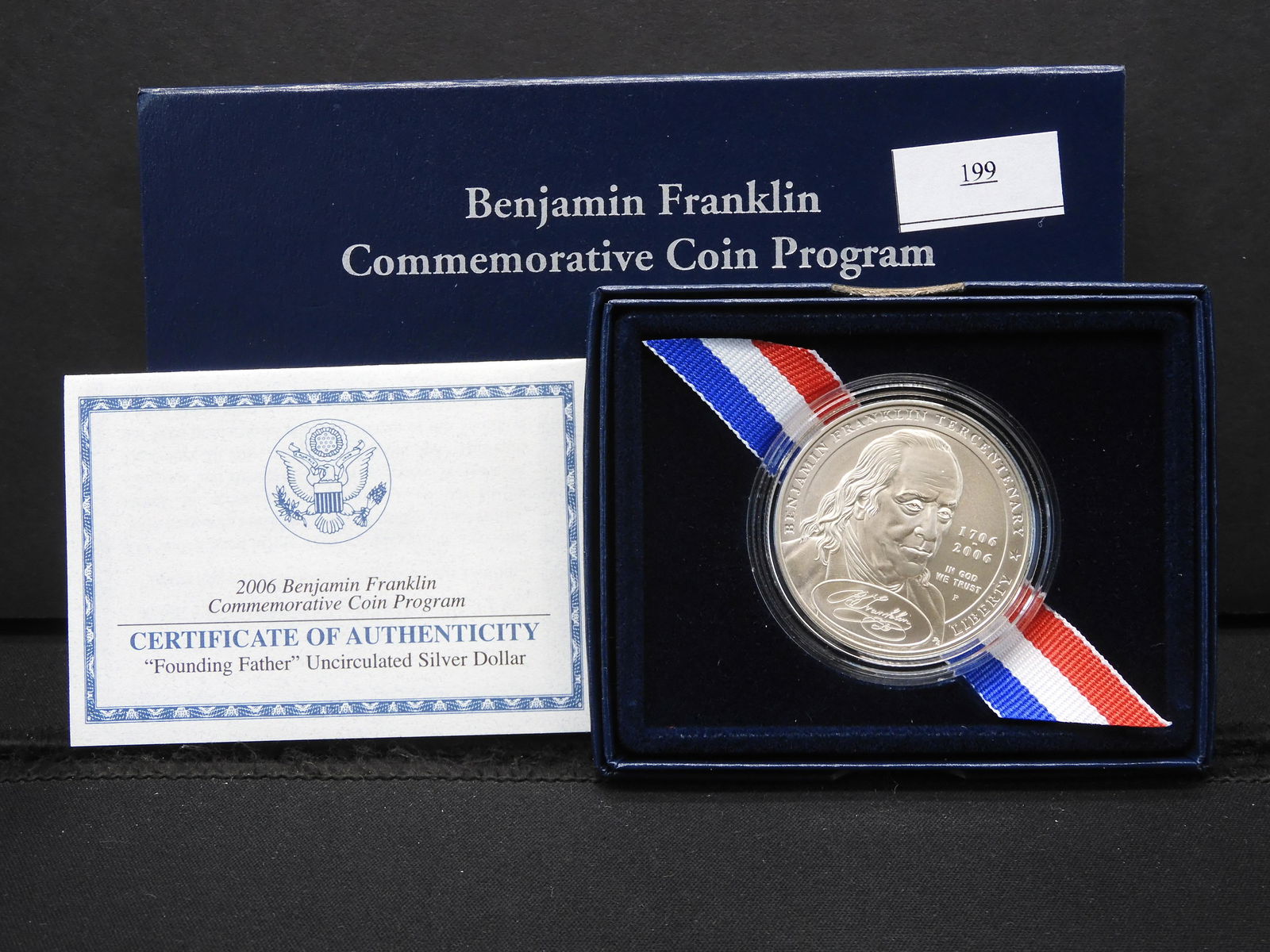 2006 U.S. Benjamin Franklin Commem "Founding Father" (1 of 4)