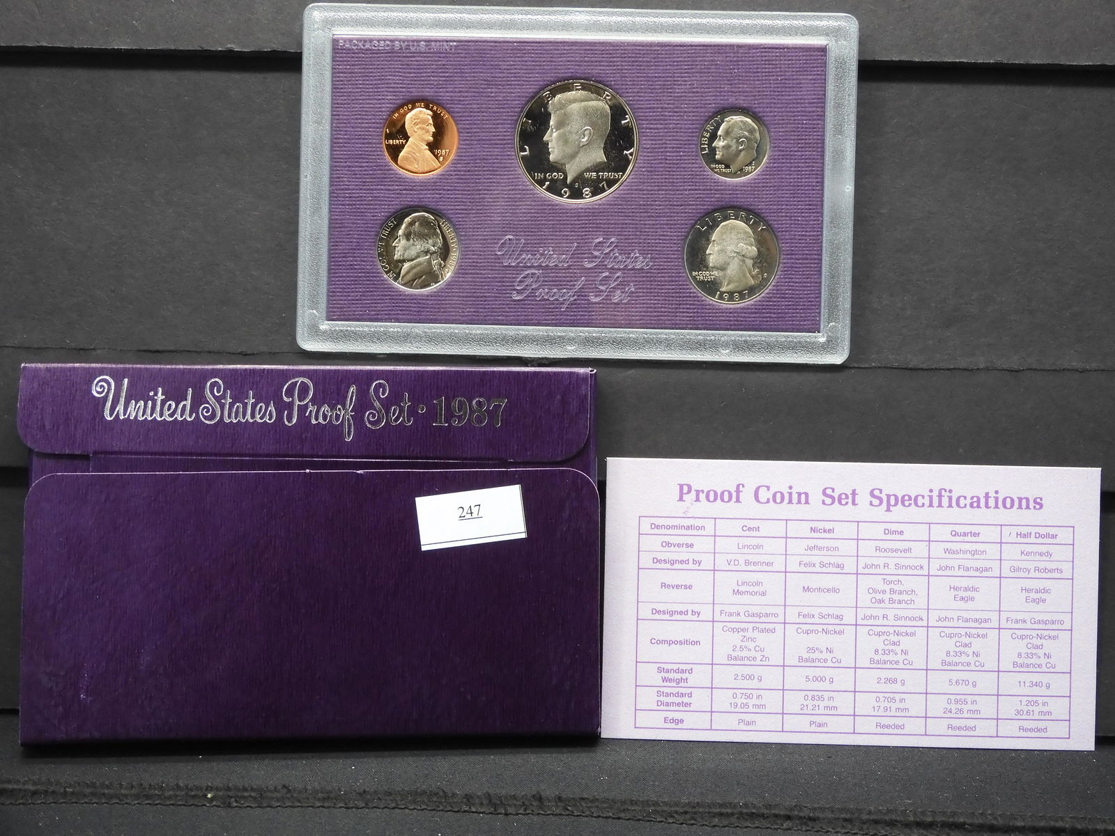 1987-S U.S. Proof Set OGP (1 of 4)