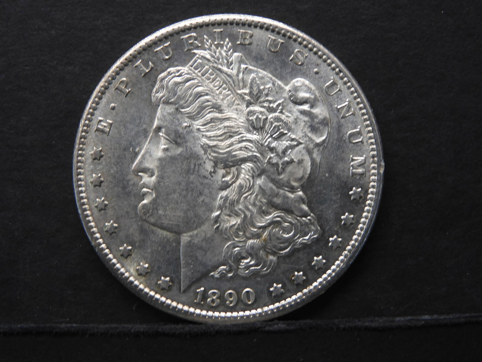 1890-S Morgan Silver Dollar.  Choice UNC!!  Tough (1 of 2)