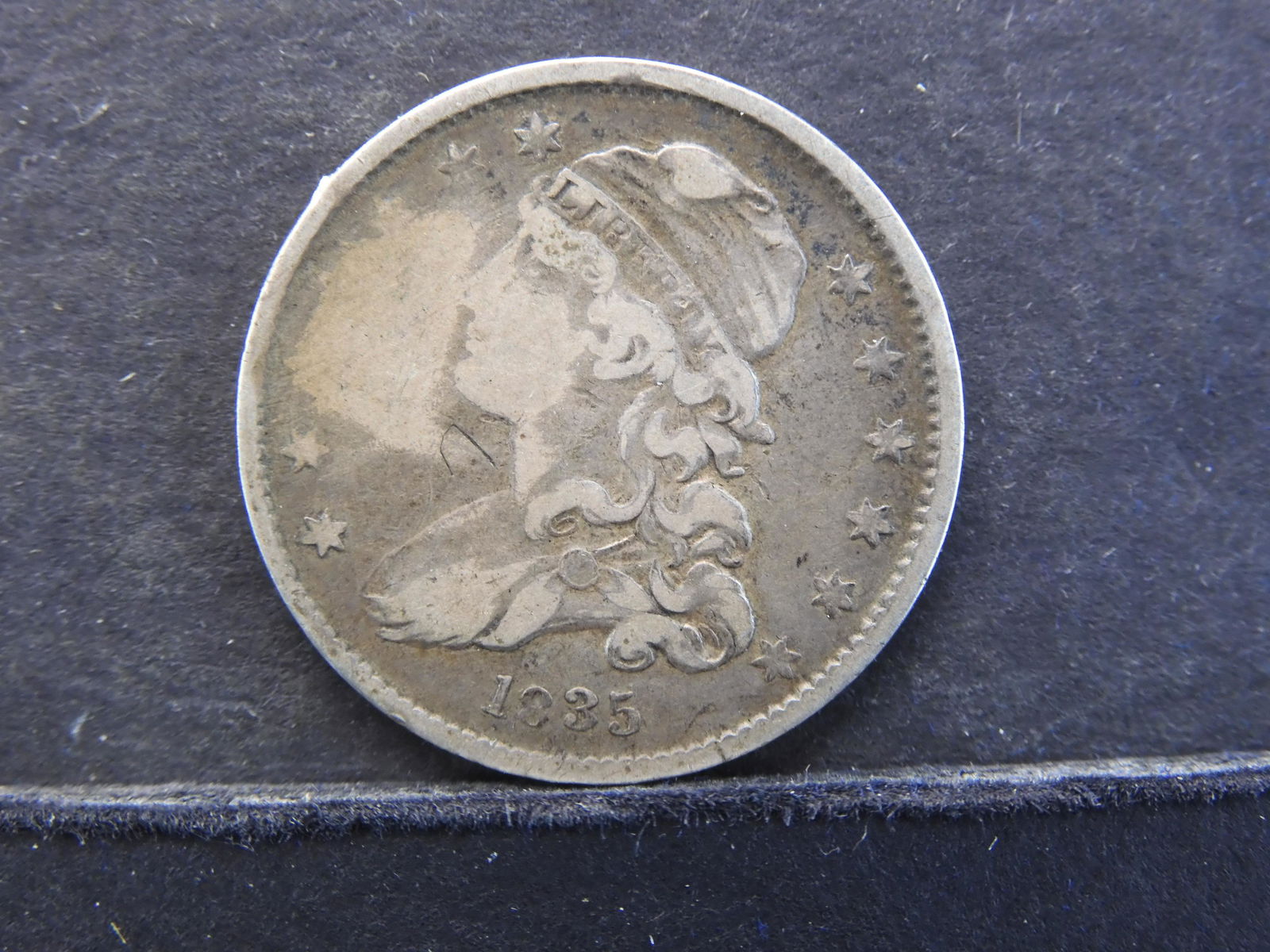 1835 Capped Bust Quarter.  VF (1 of 2)