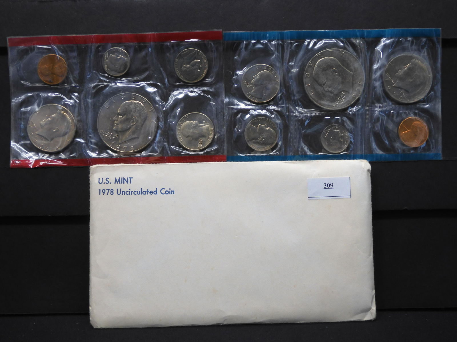 1978 U.S. Uncirculated P & D Mint Set OGP (1 of 6)