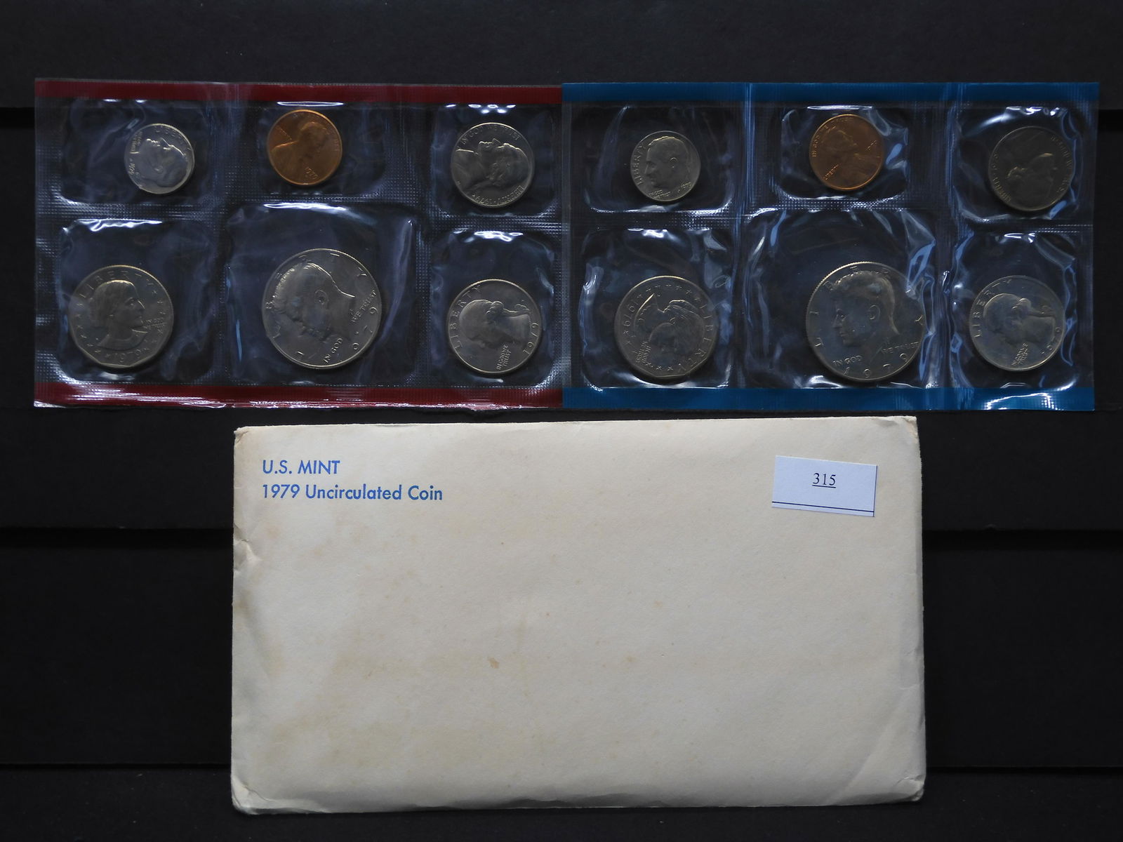 1979 U.S. Uncirculated P & D Mint Set OGP (1 of 6)