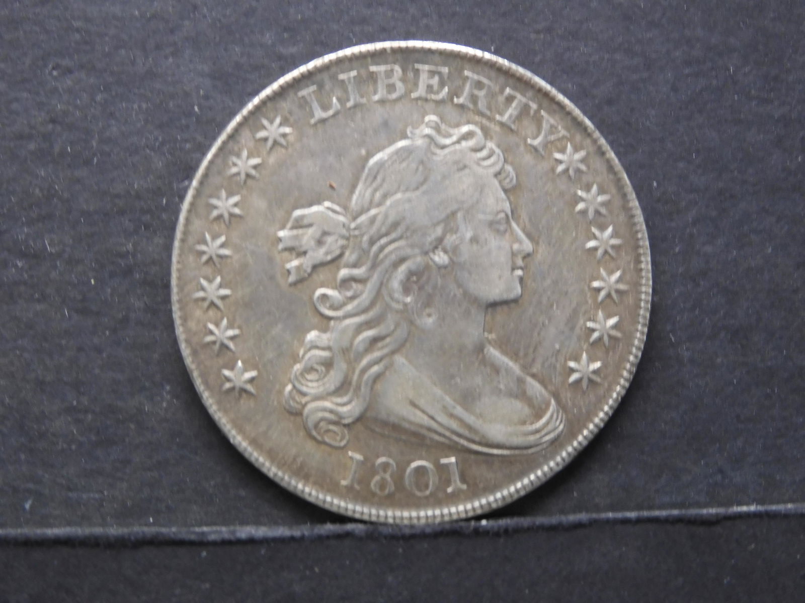 1801 Draped Bust Silver Dollar  **ULTRA RARE EARLY (1 of 2)