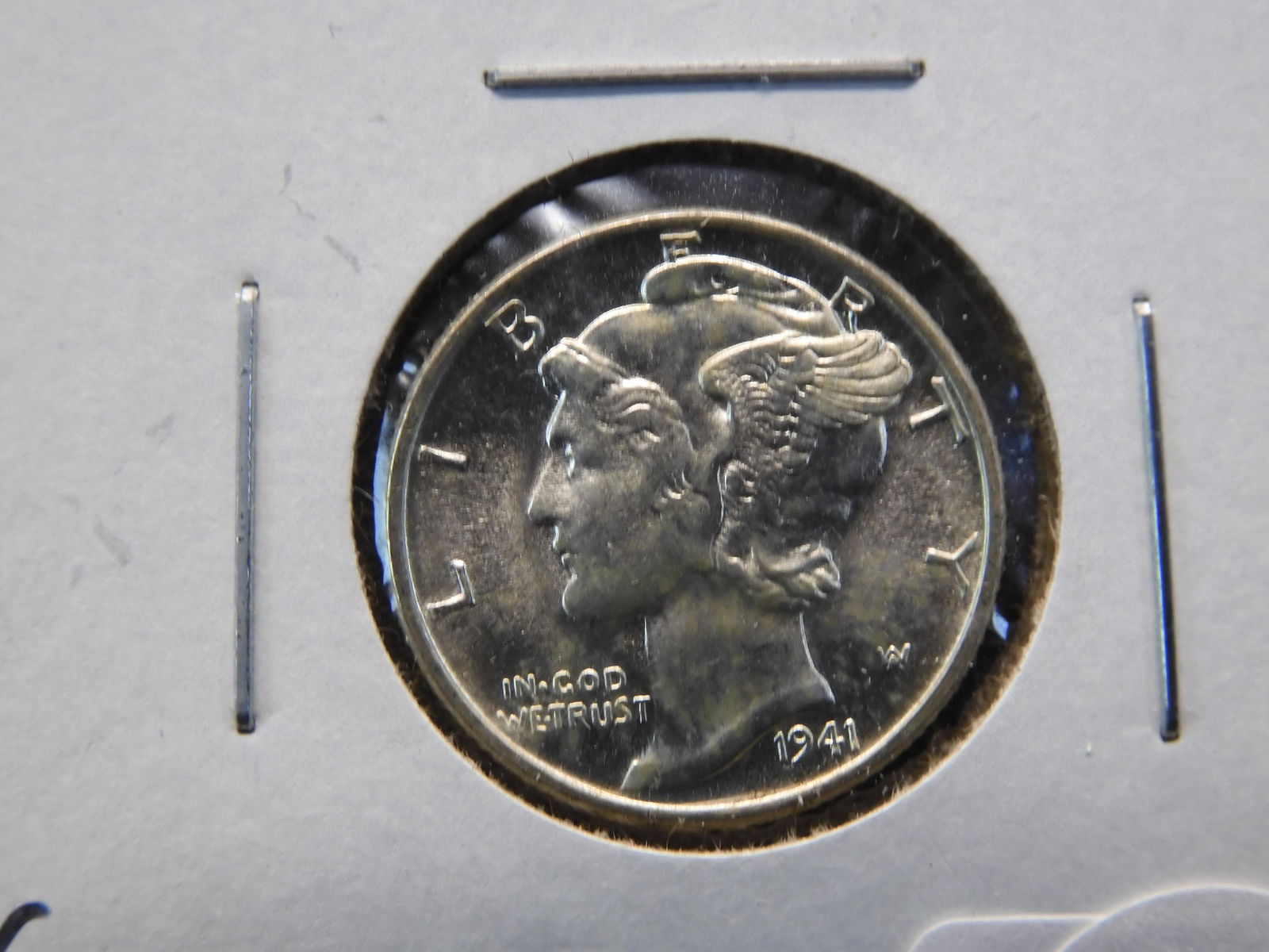 1941 Mercury Dime AU/BU (1 of 3)