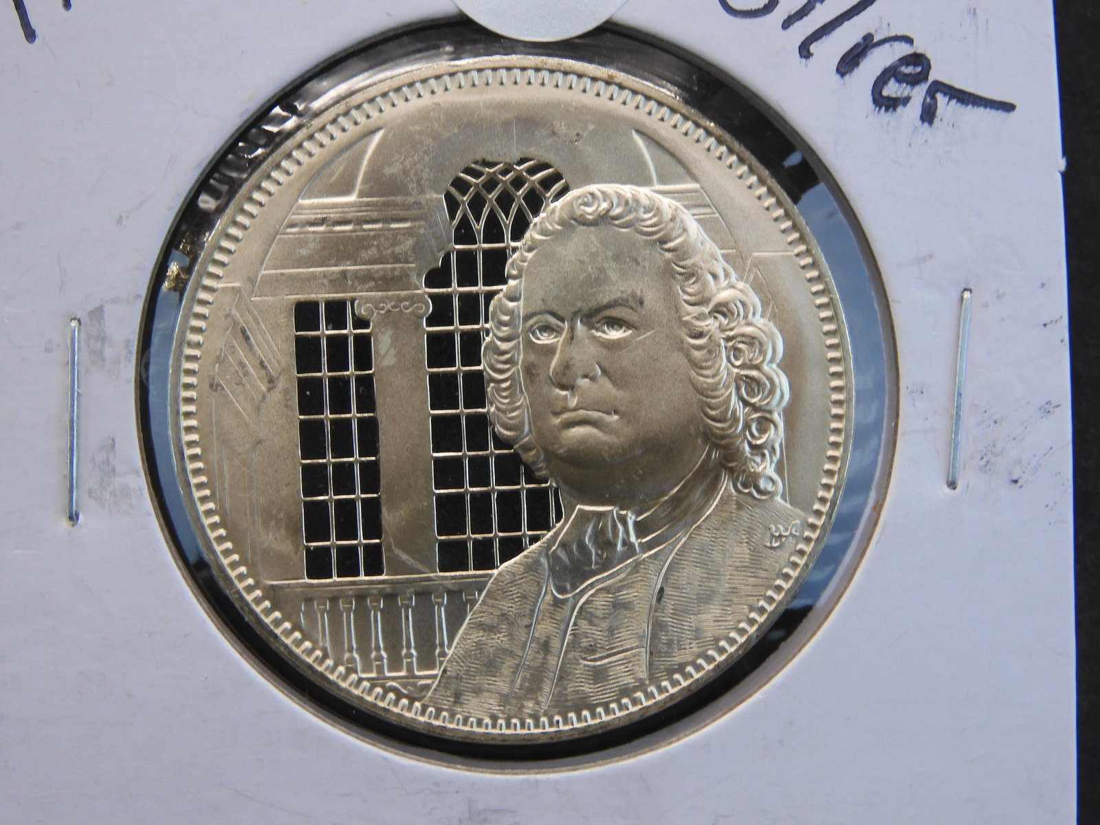 Philip Livingston Merchant New York 1.04 Ounce Sterling: Philip Livingston Merchant New York 1.04 Ounce Sterling Silver