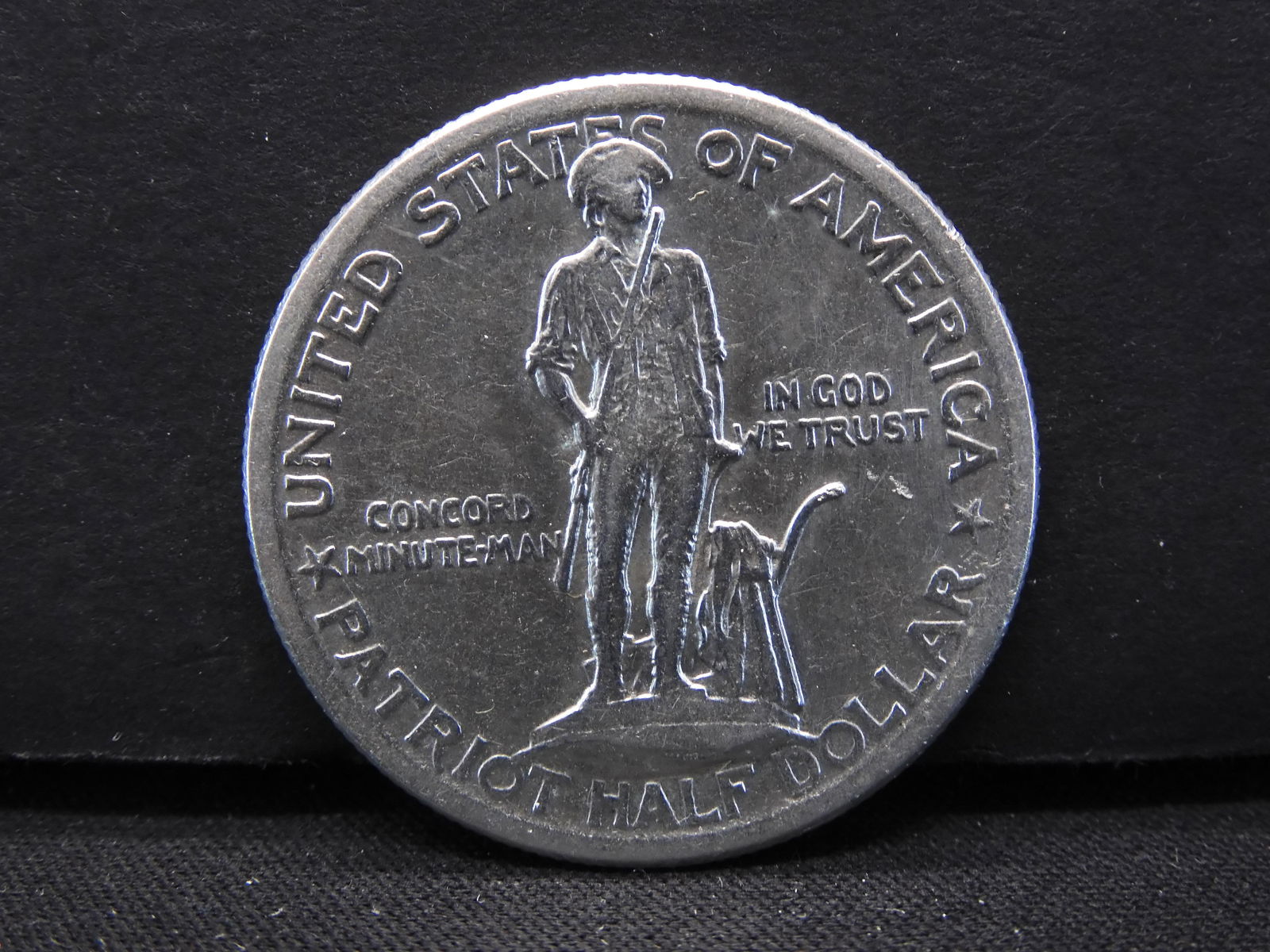 1925 Lexington Concord Commemorative Half Dollar - High (1 of 2)