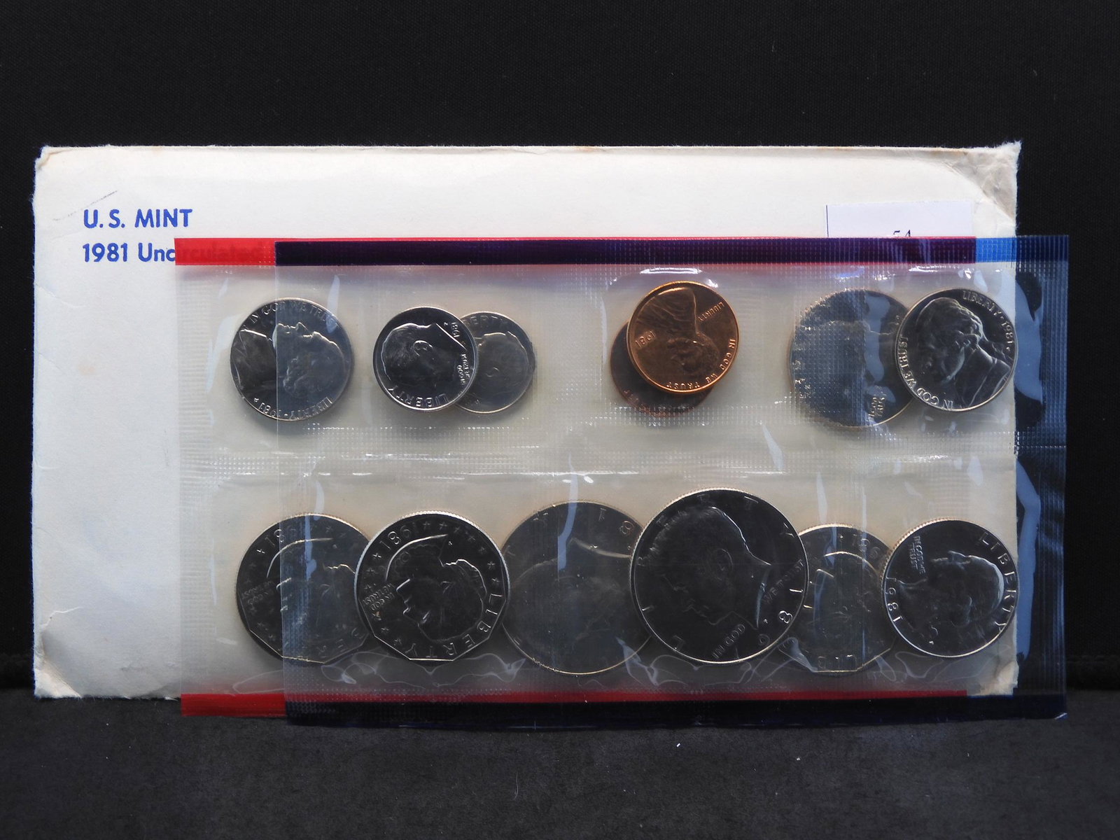 1981 U.S. Uncirculated P & D Mint Set OGP (1 of 5)