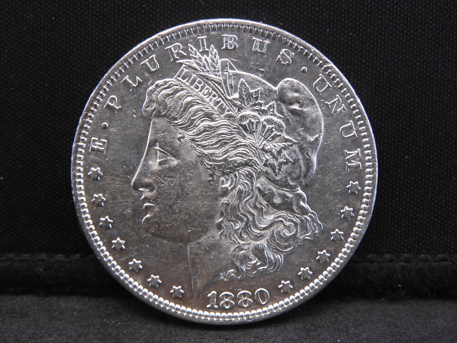 1880-O Morgan Silver Dollar - Tough Date in High Grade (1 of 2)