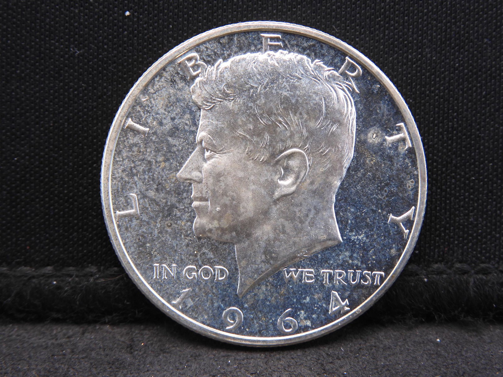1964 Proof Silver Kennedy Half Dollar. (1 of 2)