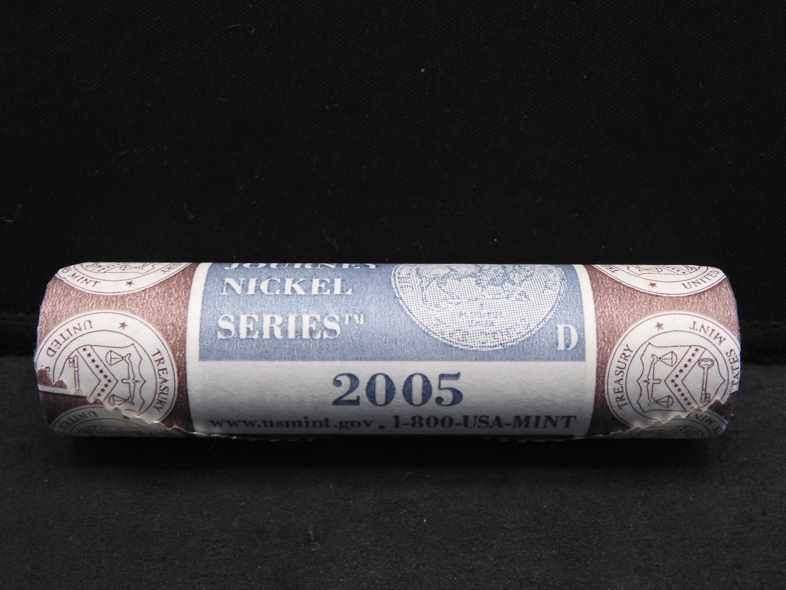 Roll Of 40 Westward Journey 2005-D Jefferson Nickels In (1 of 3)