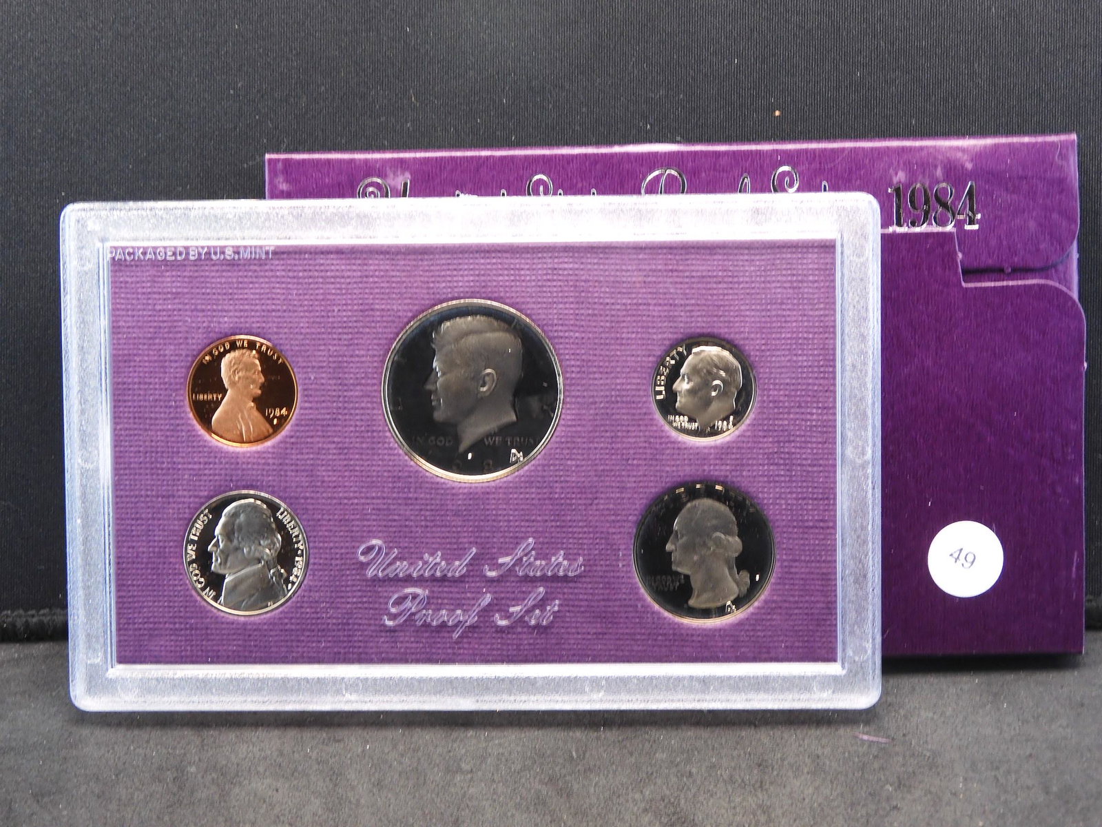 (5) Coin 1984-S Clad Proof Set.  GEM Proof. (1 of 3)