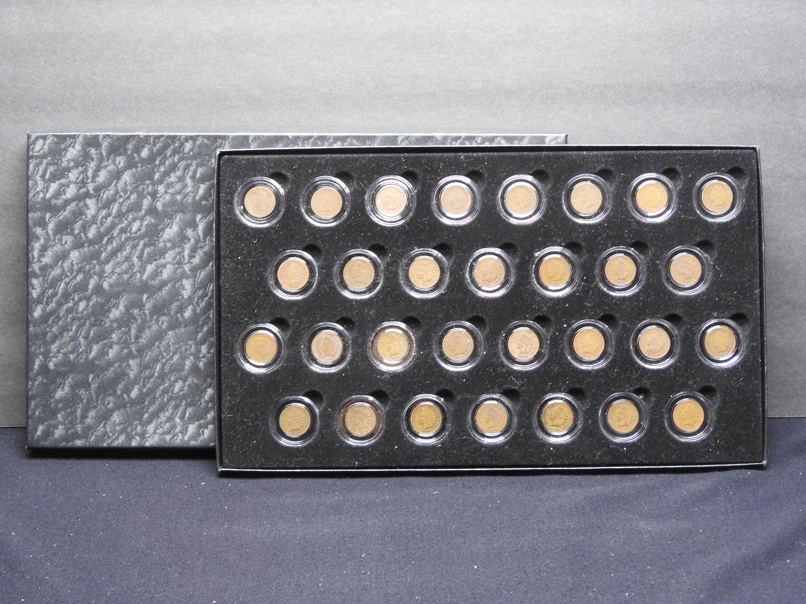 1880-1909 Indian Head Cent Coin Collection.  Total Of (1 of 8)