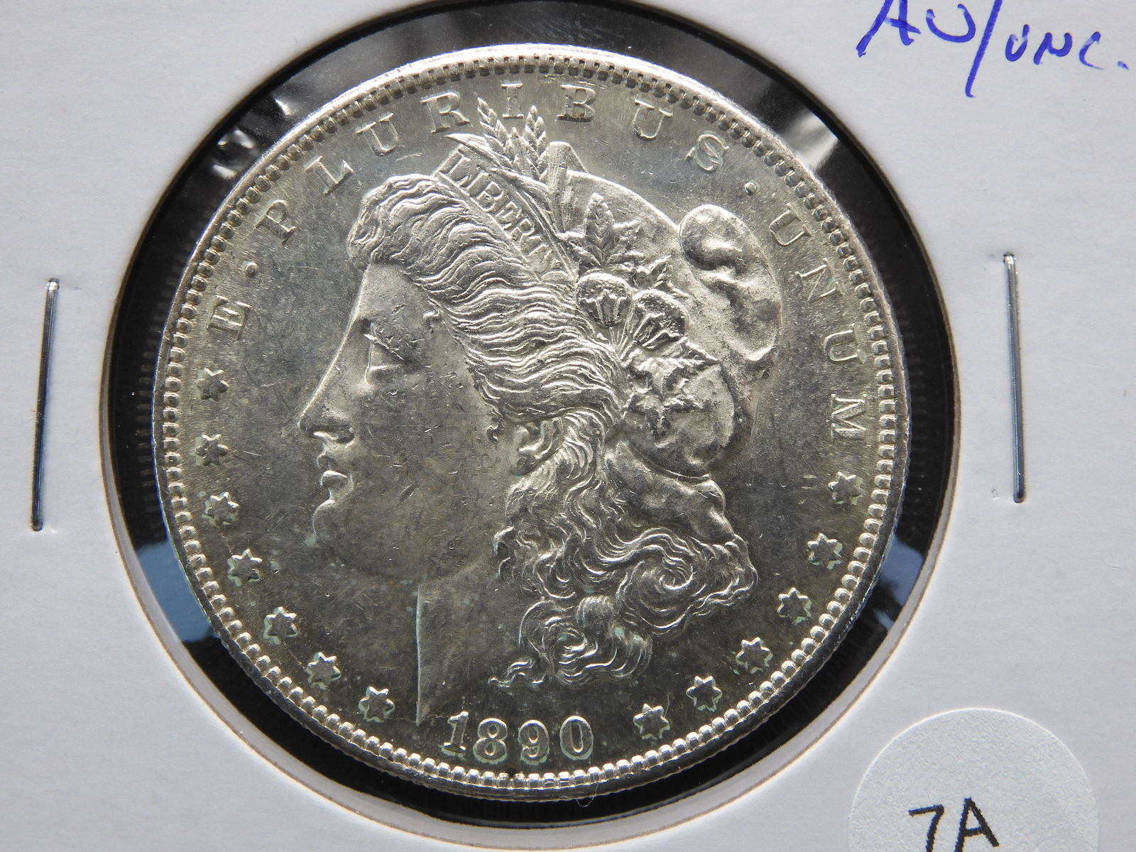 1890-S Morgan $1.  AU/UNC. (1 of 3)