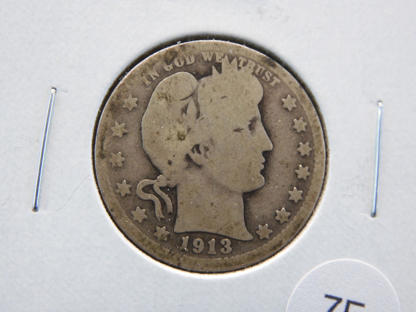 1913-D Barber 25c. (1 of 3)
