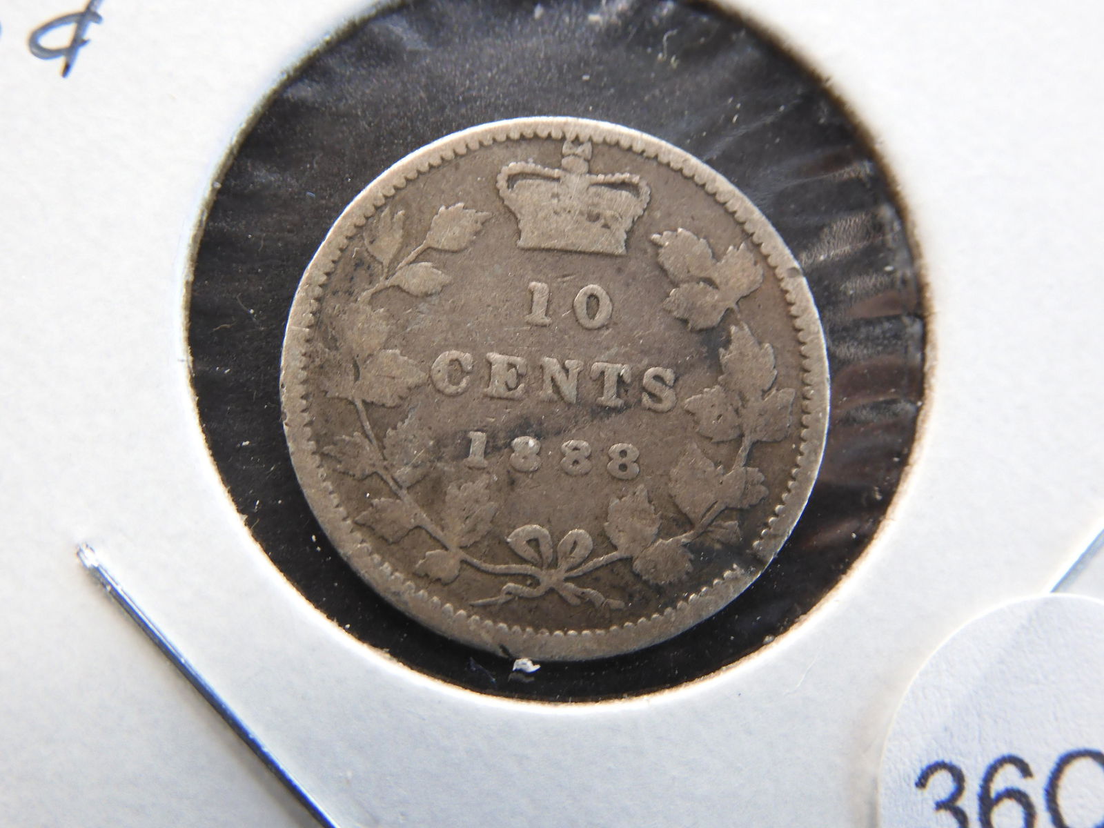 1888 Canada 10c.  Scarce. (1 of 3)
