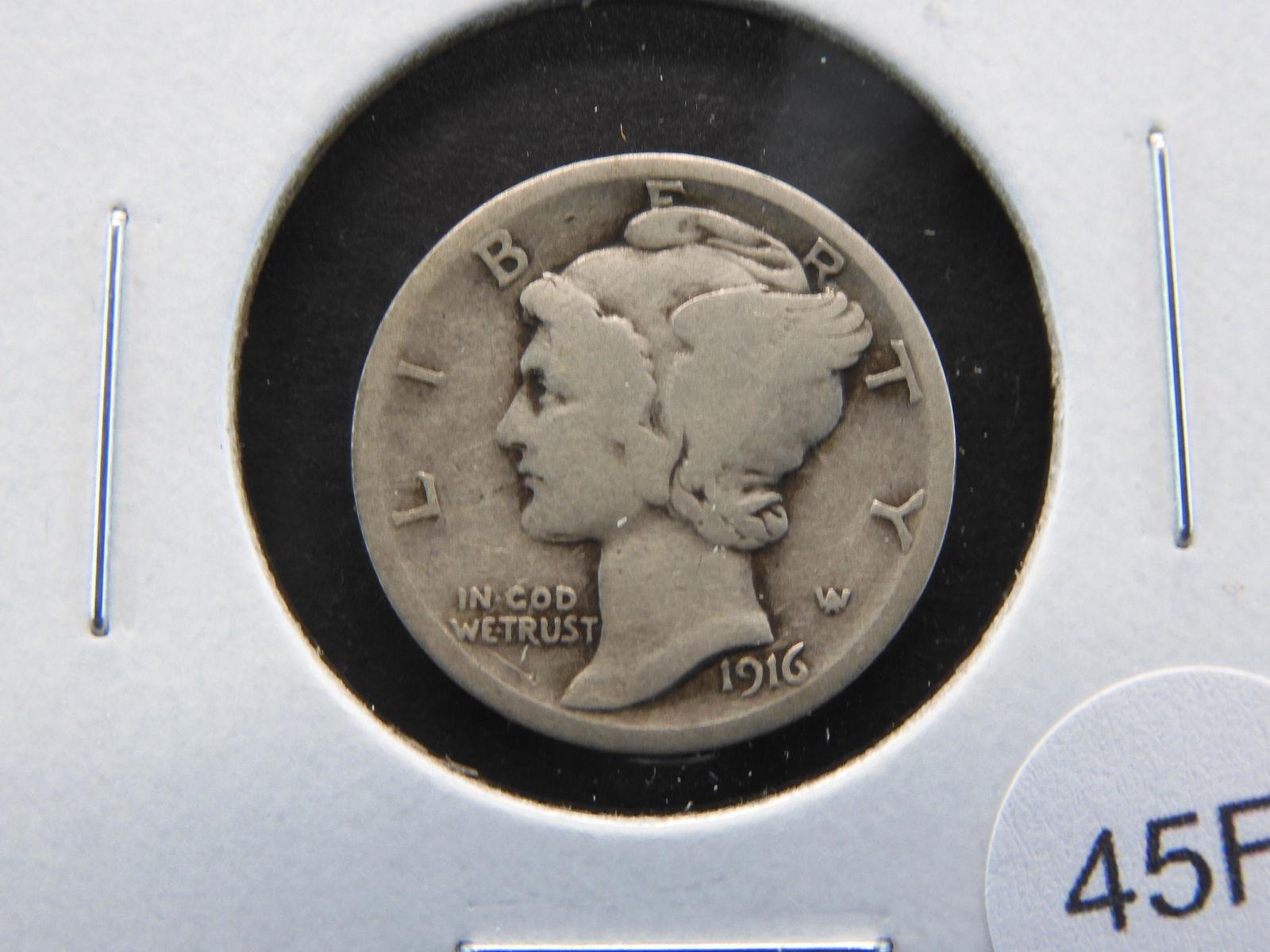 1916 Mercury 10c. (1 of 3)