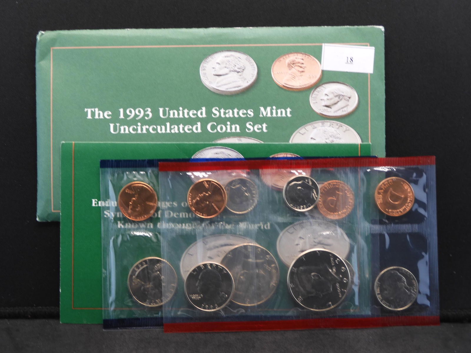 1993 U.S. Uncirculated P & D Mint Set OGP (1 of 5)