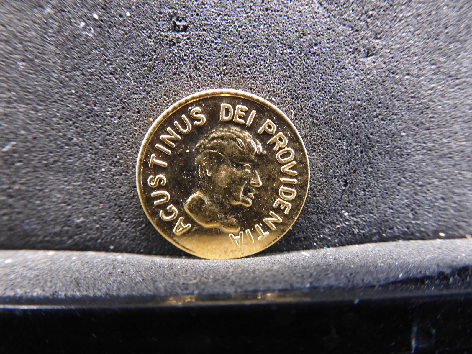 0.4 Grams Solid Gold Mexico Maximilian Round (1 of 3)