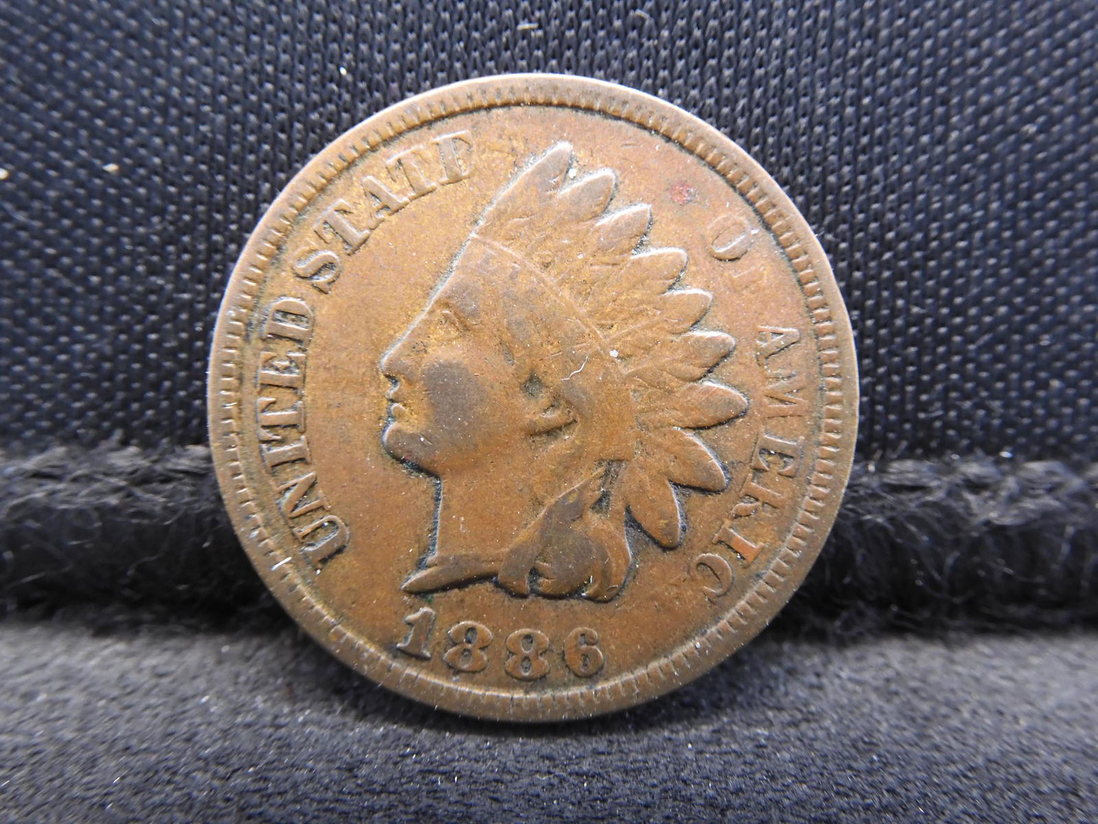 1886 Indian Cent XF Condition Semi Key Date (1 of 2)