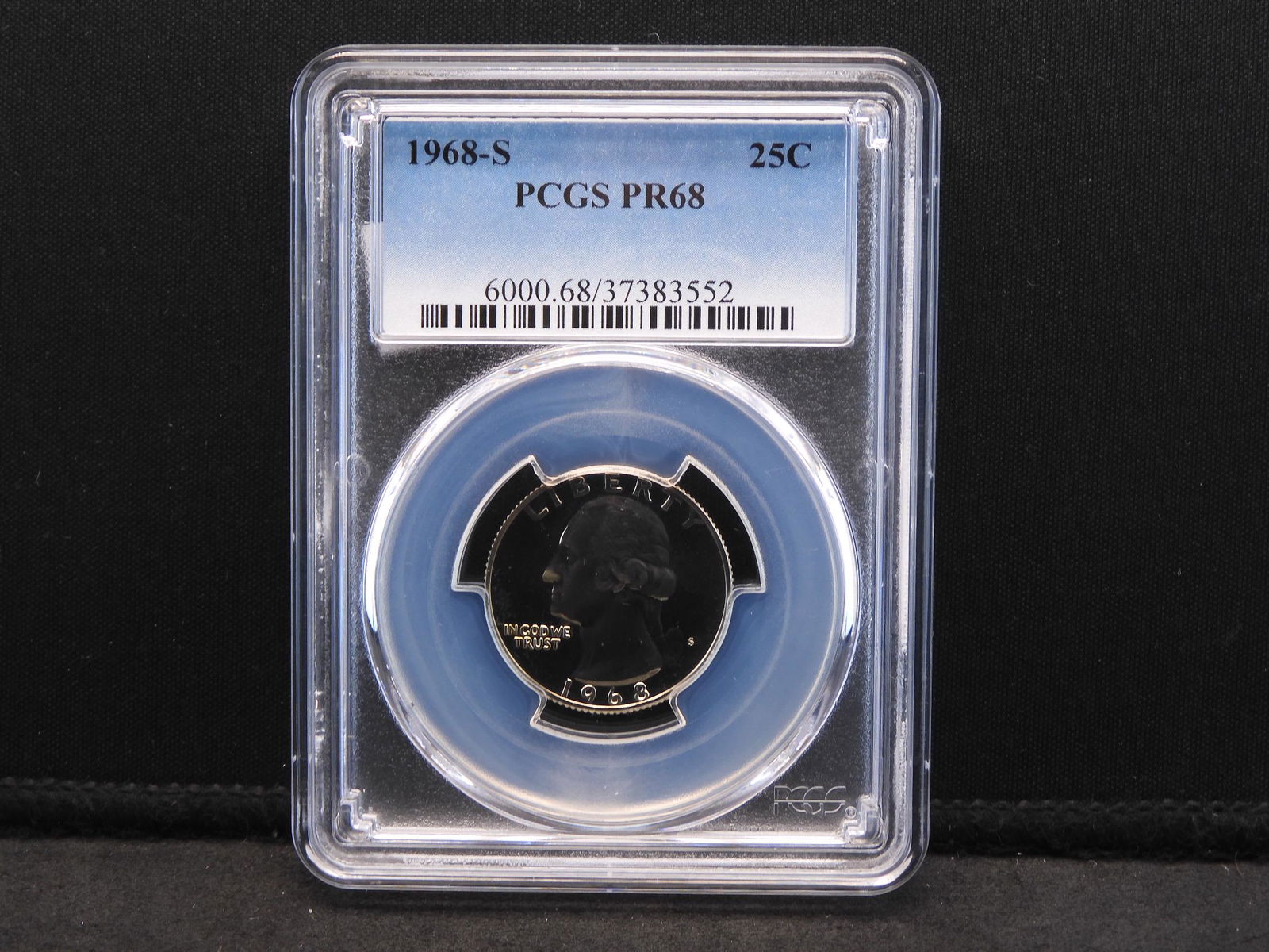 1968-S PCGS PR68 Washington Quarter (1 of 4)