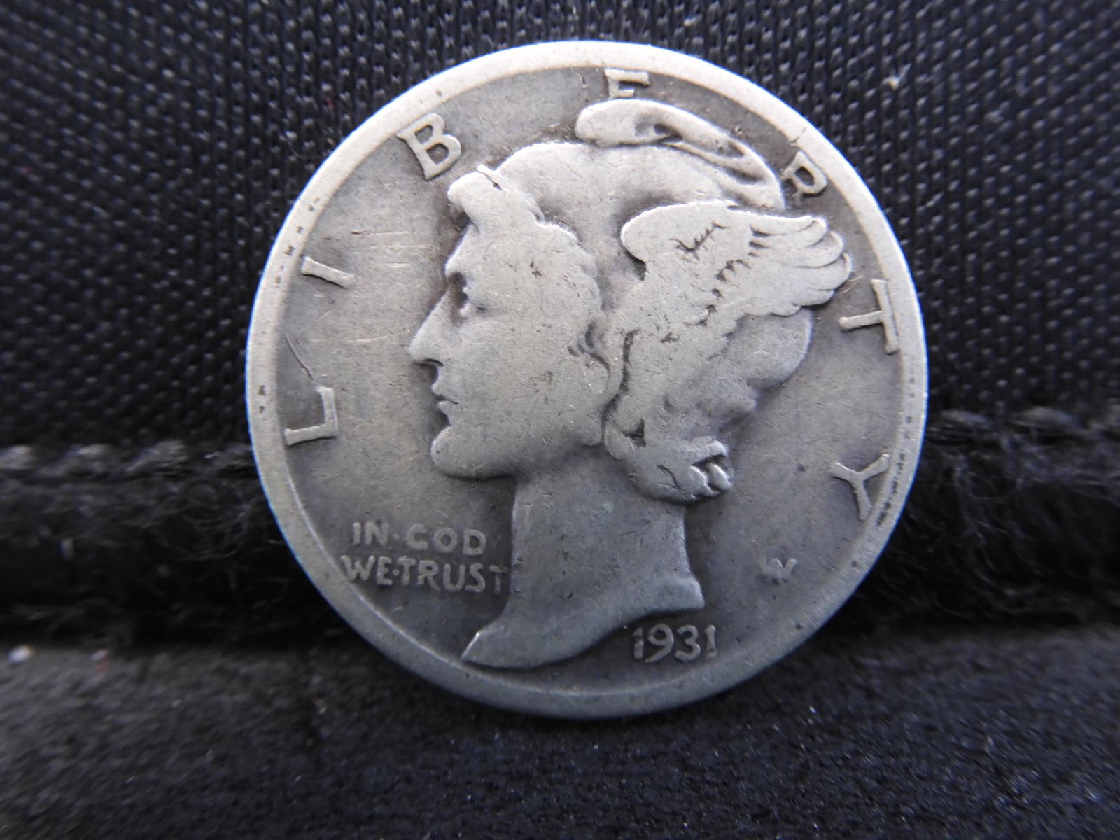 1931-S Mercury Silver Dime - Special Date! (1 of 2)