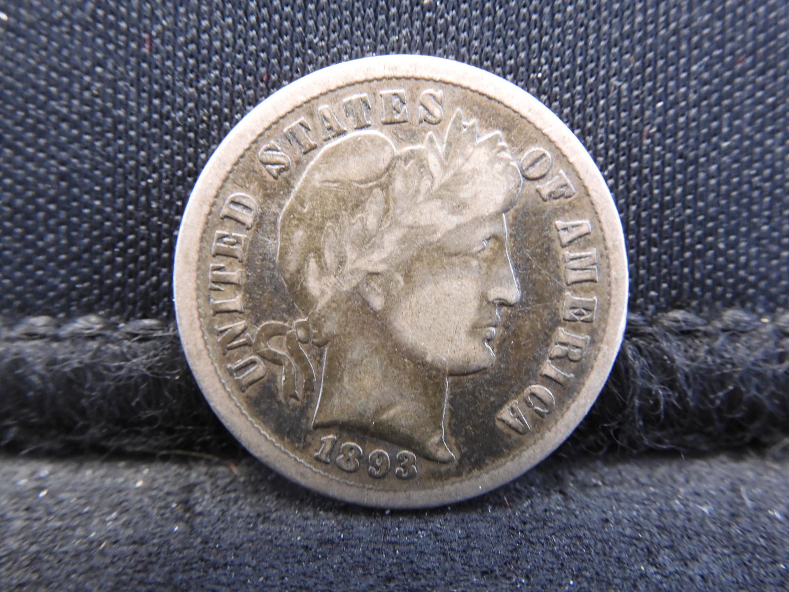 1893-P Barber Dime VG/FINE Early Date (1 of 2)