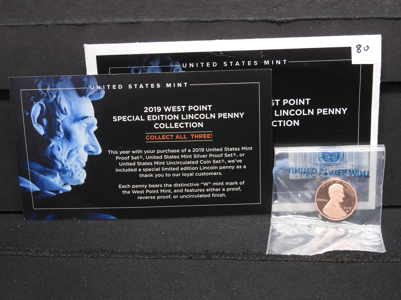 2019-W Proof Lincoln Cent with mint envelope. First (1 of 4)