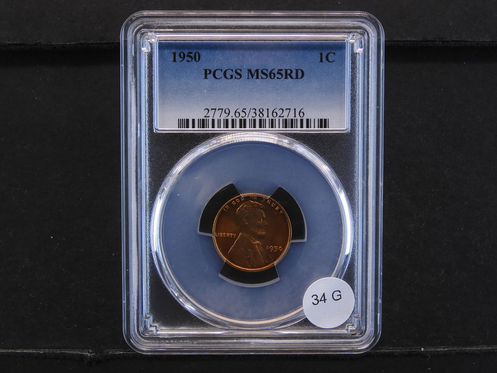 1950 Lincoln Wheat Cent PCGS MS65RD - PCGS Price $24 (1 of 4)