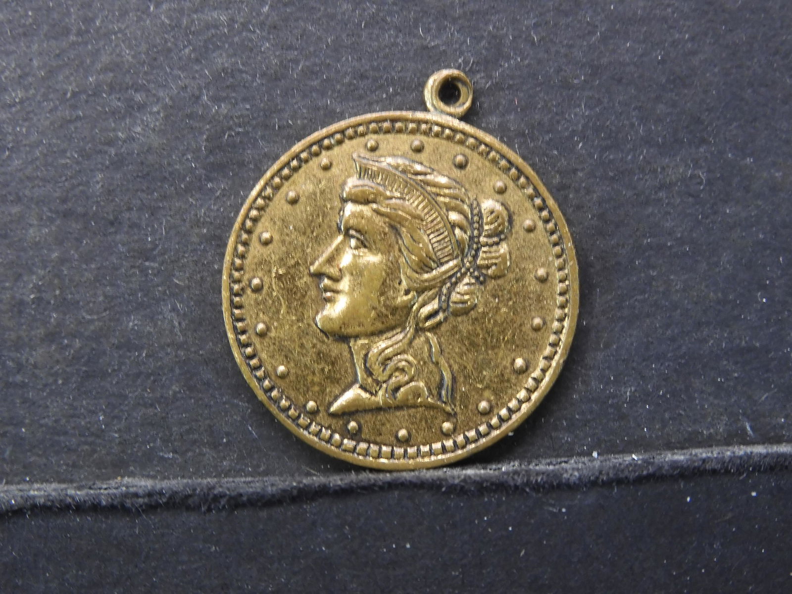US California Brass Counter Gaming Token - Pendant (1 of 2)