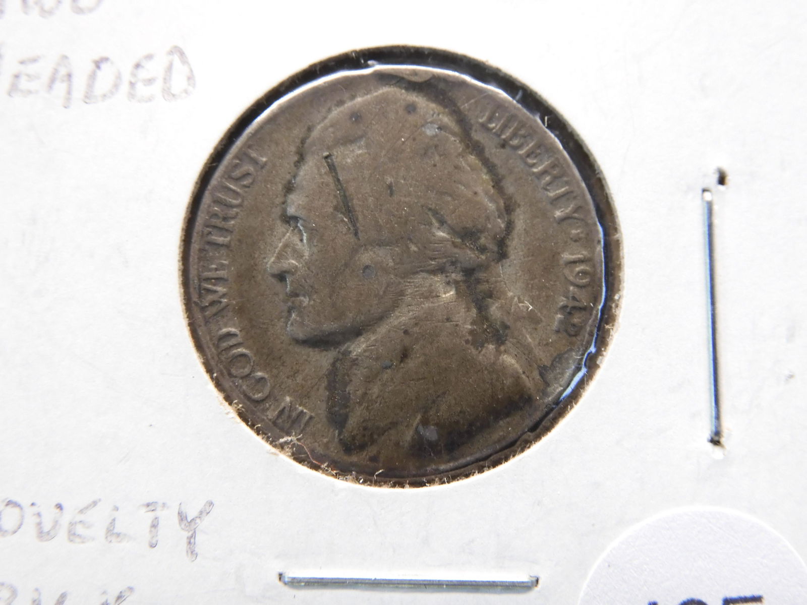 1942/3 US Two Headed War Nickel - (gimmick) (1 of 2)