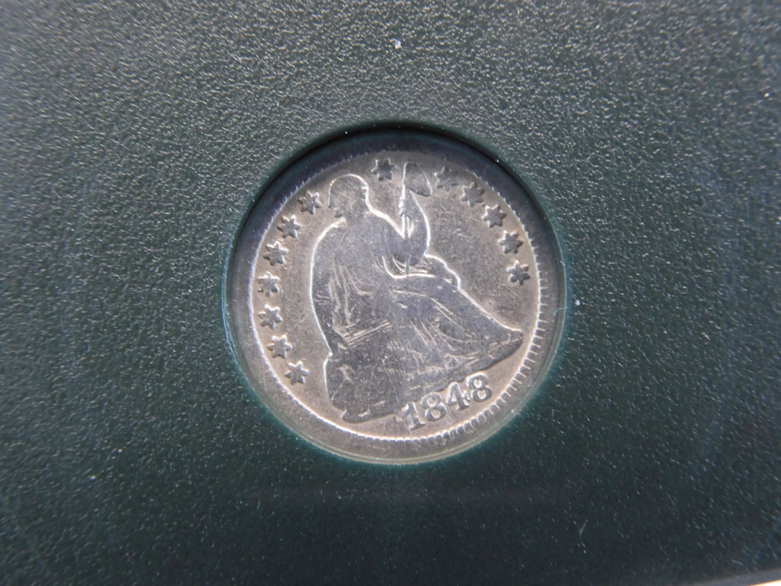 1848-0 Half Dime, 173 years old (1 of 4)