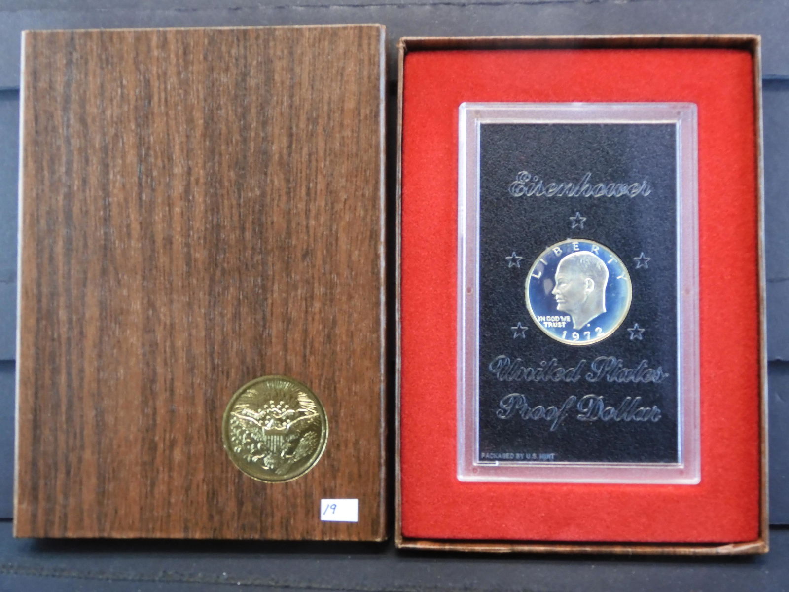 1972 -S Silver Proof Eisenhower Dollar (1 of 5)